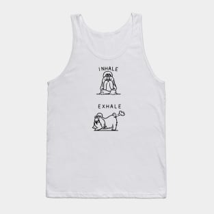 Inhale Exhale Shih Tzu Tank Top